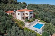 Kolymvari Kreta, Kolymvari: Villa mit Meer- und Bergblick und unabhängigem Apartment zu verkaufen Haus kaufen